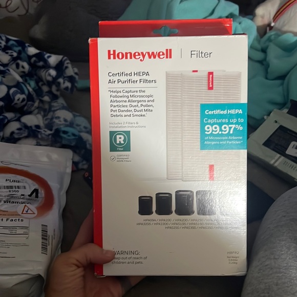 NIB Honeywell certified hepa air purifier filters R HRFR2 box of 2 - Picture 1 of 6